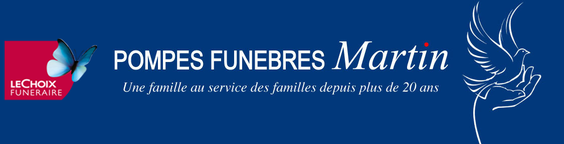 Logo POMPES FUNÈBRES MARTIN - Charente Maritimes