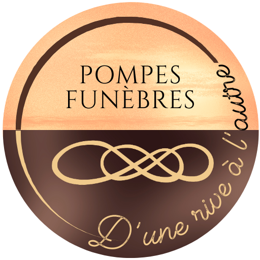 Logo Pompes Funèbres d'une Rive à l'Autre